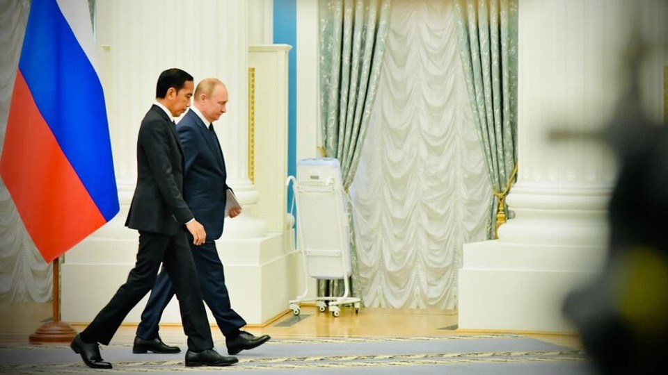 Presiden Jokowi Hargai Jaminan Keamanan Rusia Bagi Jalur Ekspor Pangan Ukraina