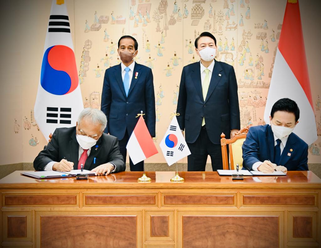 RI Sepakati Empat Kerjasama Infrastruktur Dengan Korea, Tiga Terkait IKN