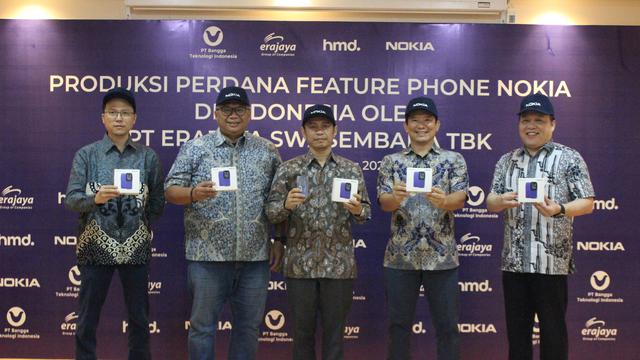 Tingkatkan Produksi Dalam Negeri, Erajaya (ERAA) Produksi Ponsel Nokia di Semarang