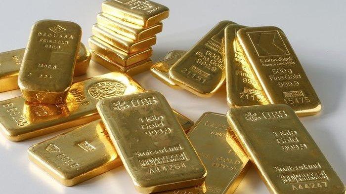Harga Emas Antam Hari Ini Turun Rp5.000 ke Level Rp975.000 Per Gram