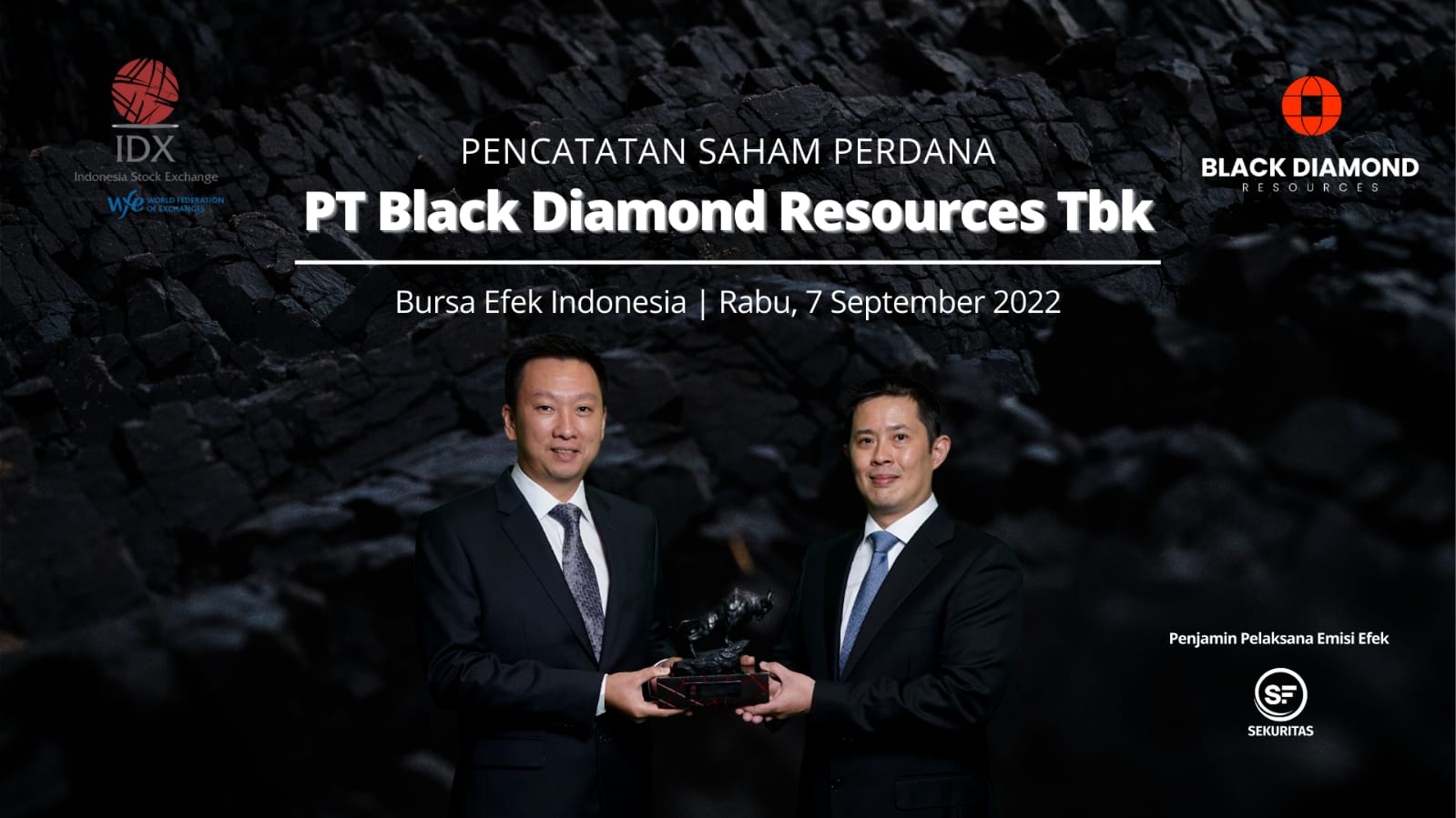 Oversubscribed 23,59 Kali, Listing Perdana Black Diamond Resources (COAL) Langsung ARA