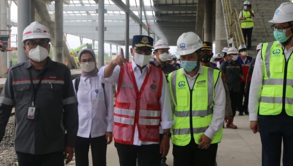 Mau Dikunjungi Presiden Cina, Menhub Tinjau Proyek Kereta Cepat Jakarta-Bandung