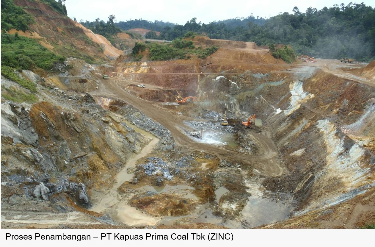 Pasokan Langka, Kapuas Prima Coal (ZINC) Genjot Produksi Galena