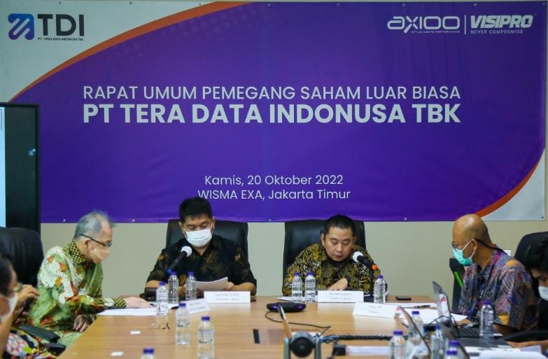 RUPSLB Tera Data Indonusa (AXIO) Setujui Relokasi Dana IPO Hingga Jual Anak Usaha