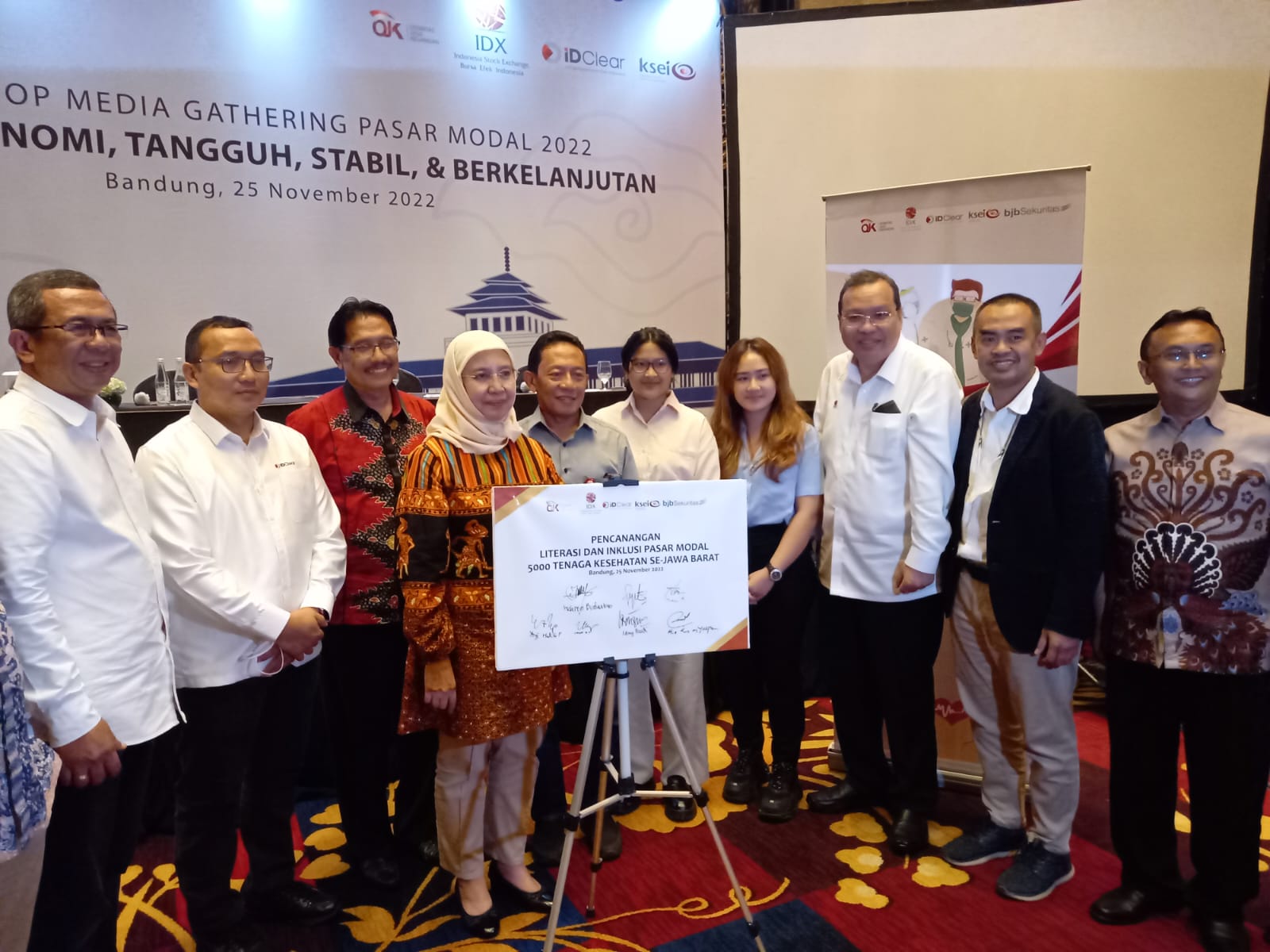 BEI Berikan Literasi Pasar Modal kepada 5.000 Tenaga Kesehatan di Jawa Barat