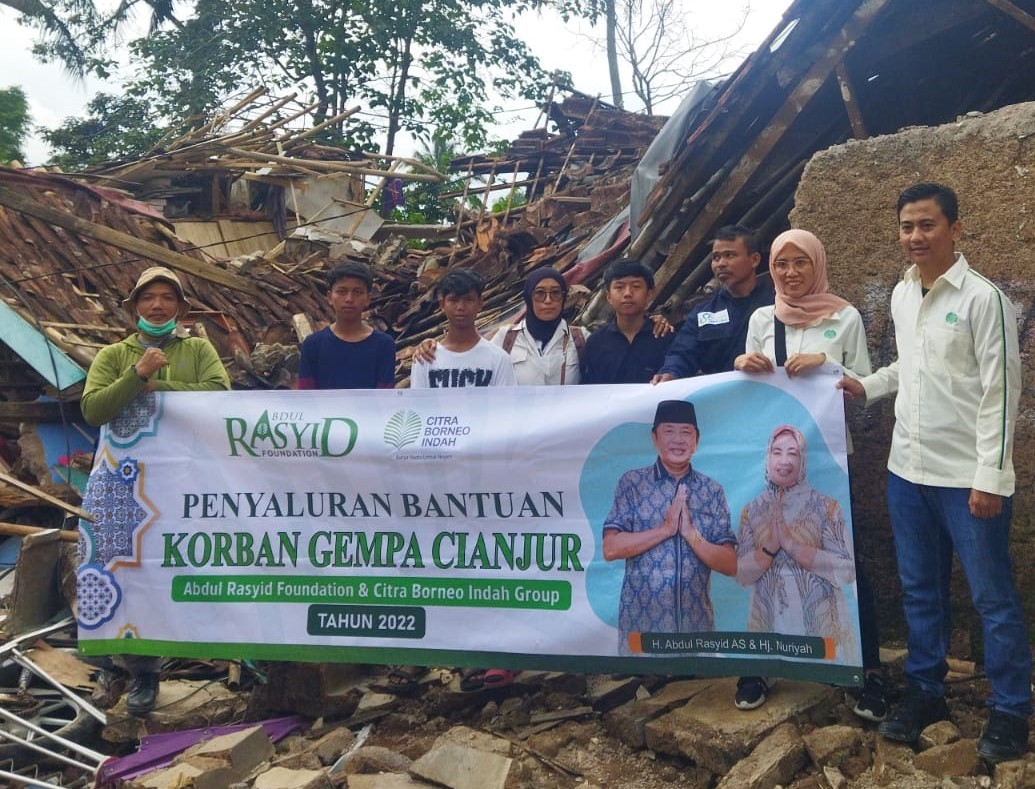 SSMS Bersama Abdul Rasyid Foundation Hadir di Tengah Masyarakat Terdampak Gempa Cianjur