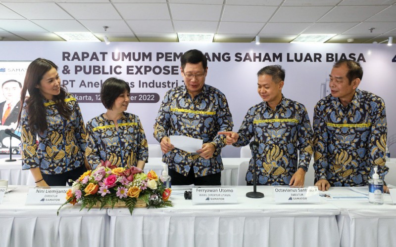 Pabrik Baru Rampung 2024, Aneka Gas Industri (AGII) Ganti Nama Jadi Samator Indo Gas