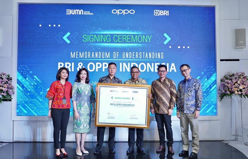 Perluas Transaksi Digital, BRI (BBRI) Gandeng Oppo Indonesia
