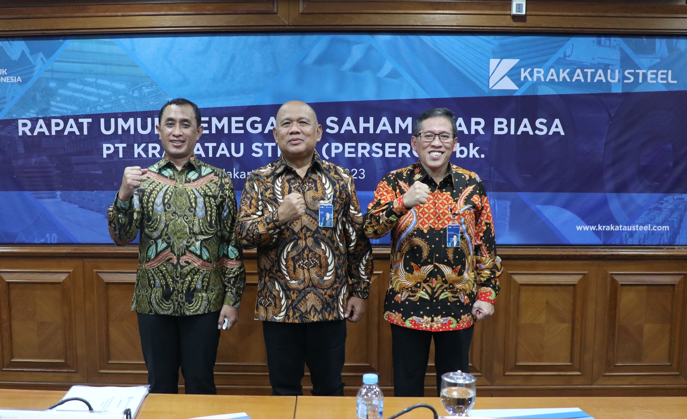 Purwono Widodo Gantikan Posisi Silmy Karim Sebagai Direktur Utama Krakatau Steel (KRAS)