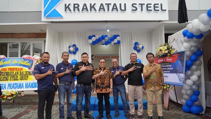 Krakatau Steel (KRAS) Resmikan kantor di Balikpapan Untuk Permudah Suplai IKN