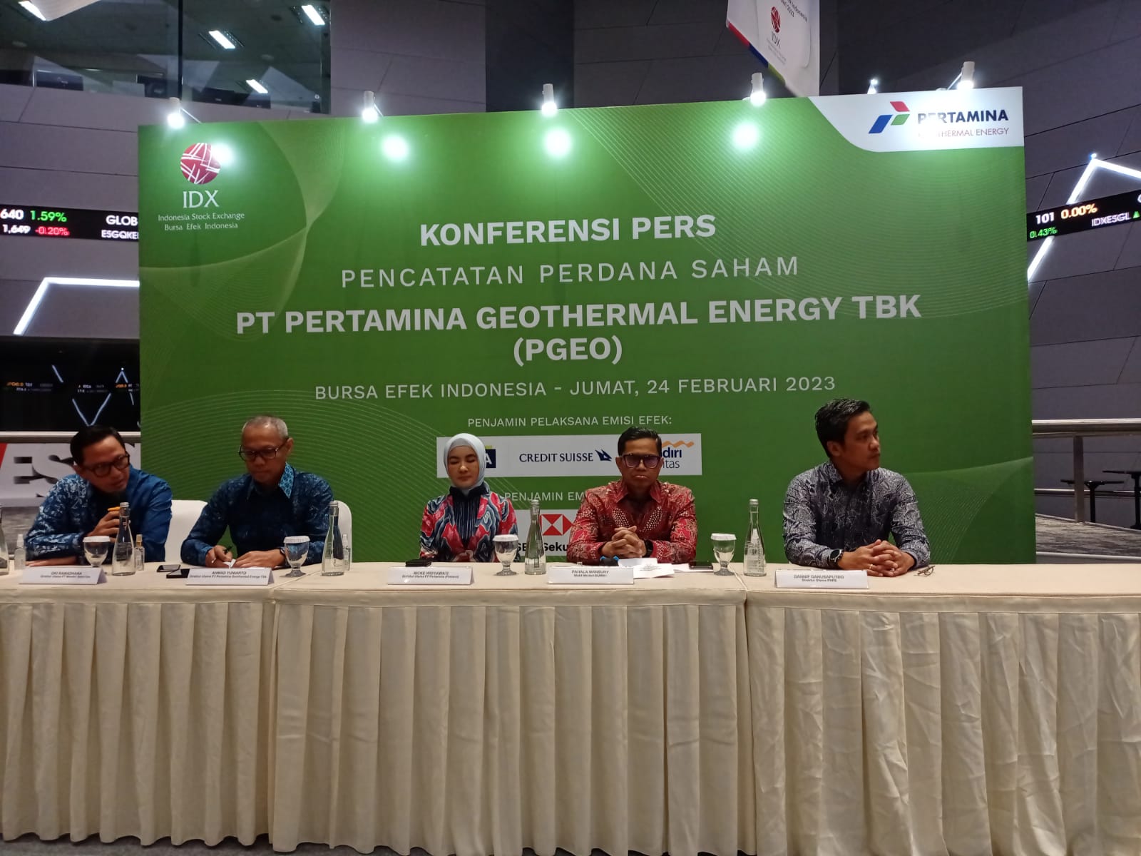 Wamen BUMN Ngotot Sebut IPO Pertamina Geothermal Energy Sukses Berdasar Perolehan Dananya