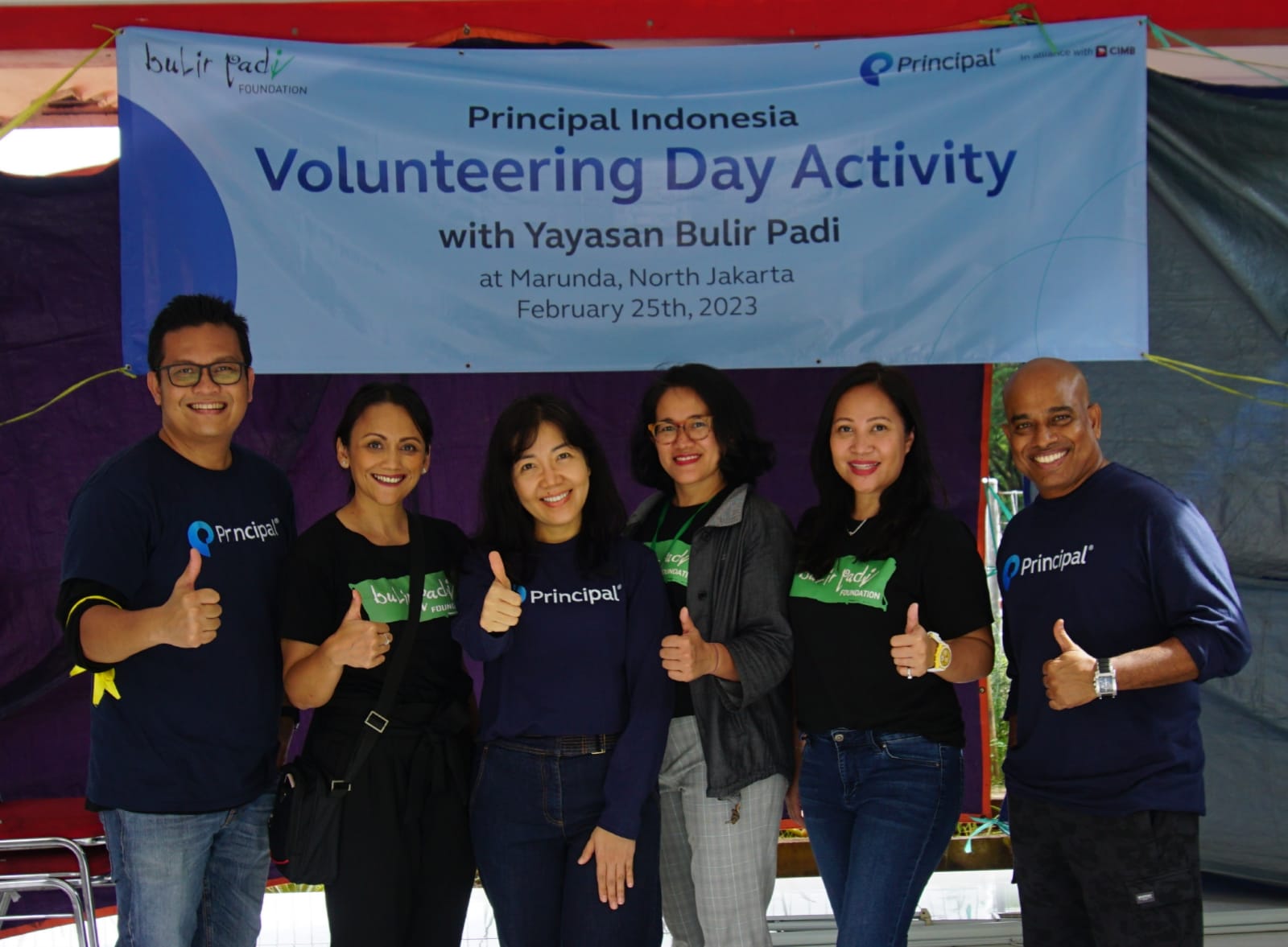 Principal® Foundation kerja sama Yayasan Bulir Padi Adakan Volunteering Day Activity