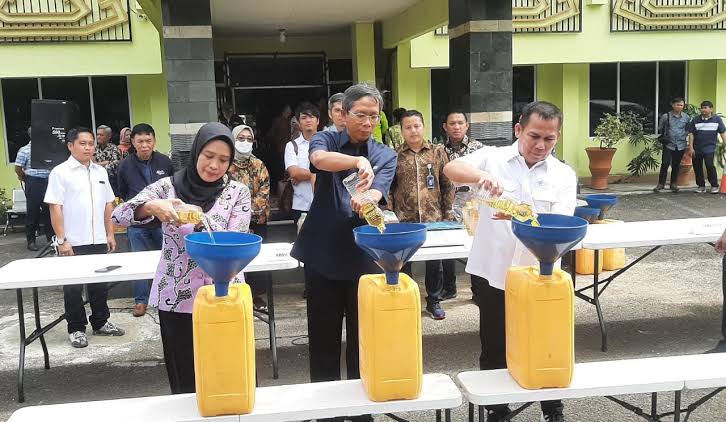 Kemendag Amankan 24,8 Ton Minyak Goreng Curah di Lampung dari Beberapa Distributor
