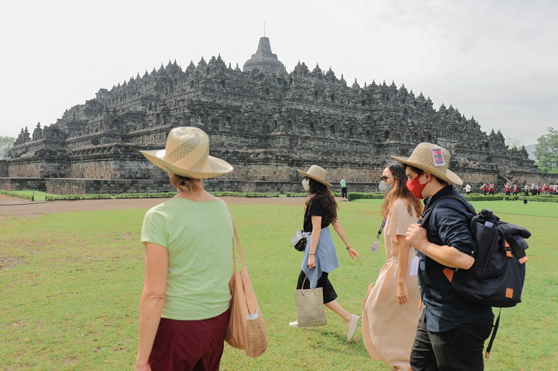 Erupsi Merapi Tak Surutkan Wisatawan ke TWC Borobudur