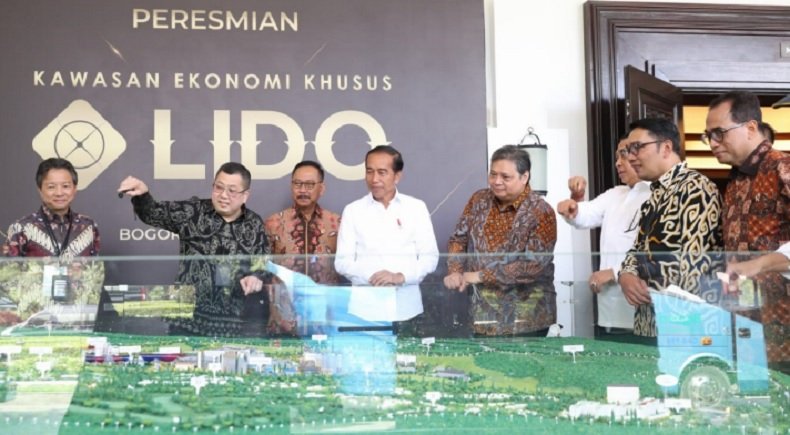Presiden Jokowi Resmikan KEK Lido Milik Hary Tanoe