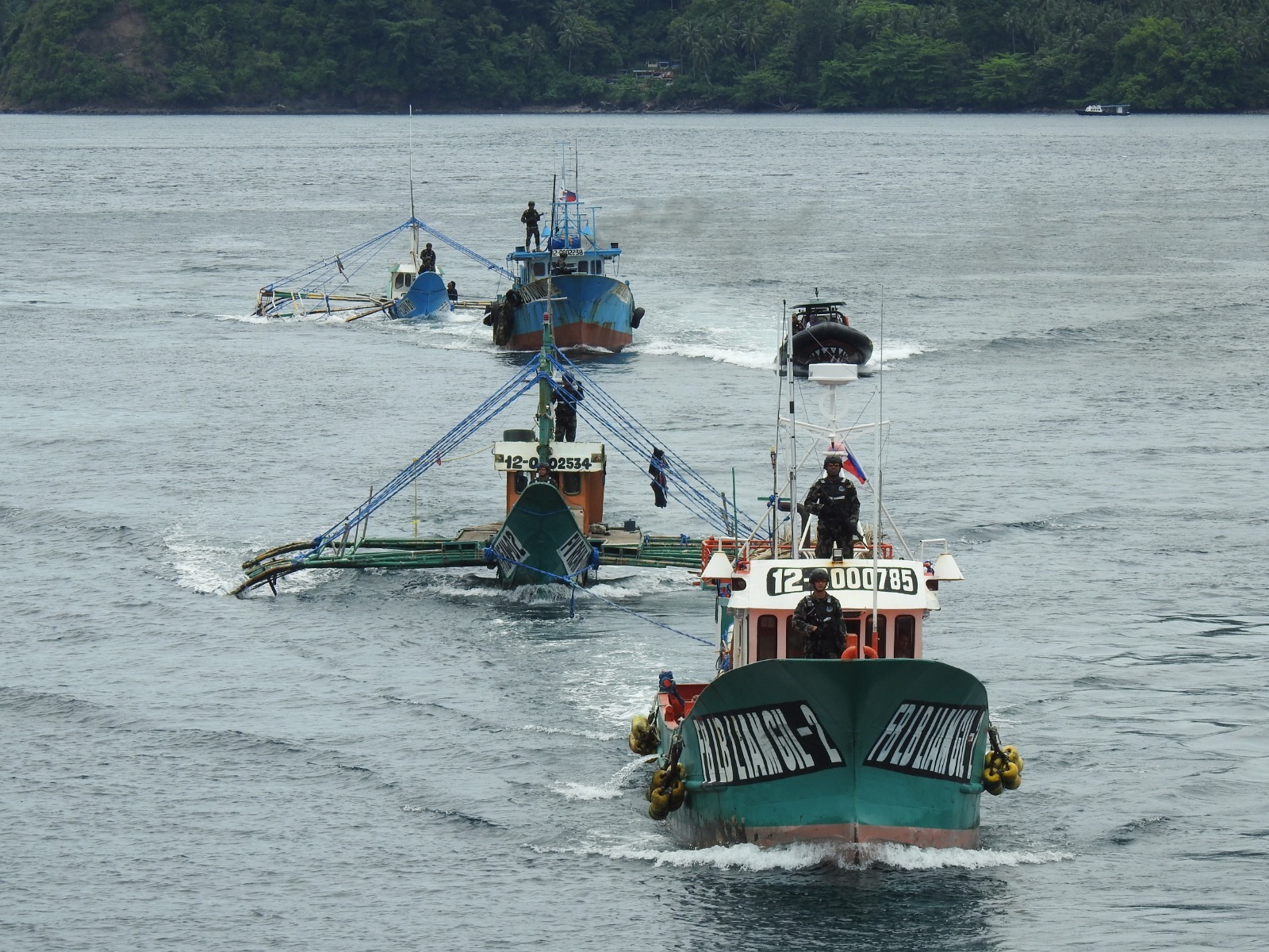 Indonesia Kembali Tangkap 6 Kapal Illegal Fishing Berbendera Asing Di Perairan Natuna