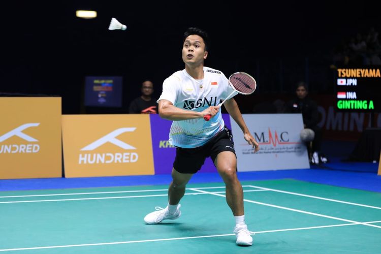 Kalahkan Andalan Singapura, Ginting Juara Badminton Asia Championships 2023