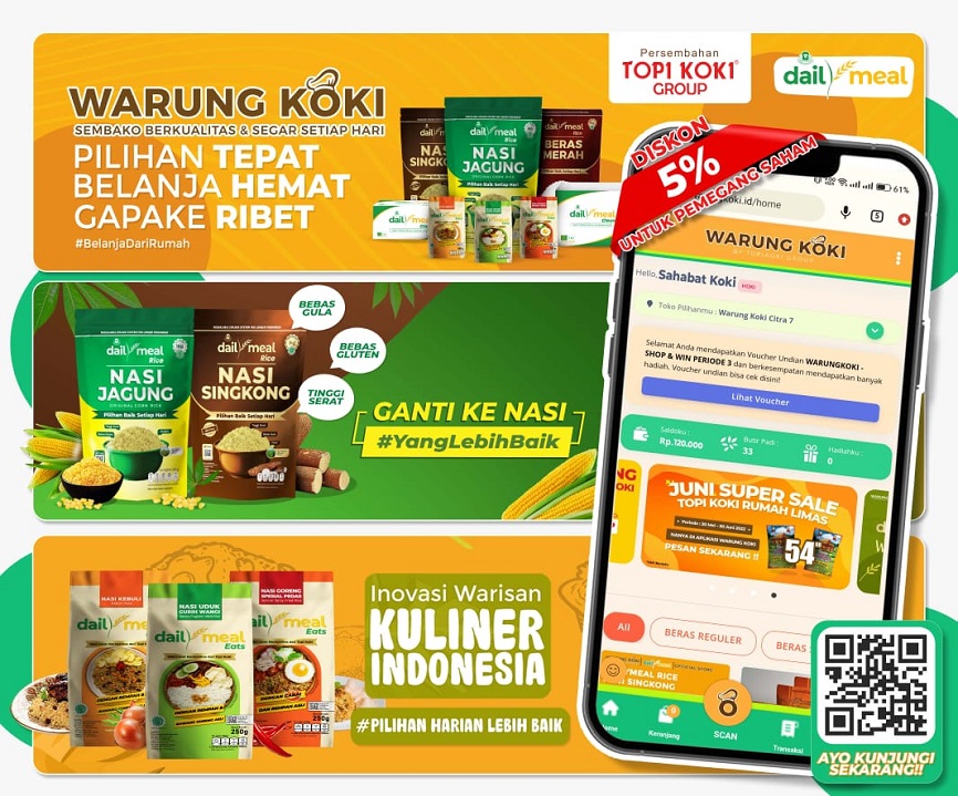 Buyung Poetra (HOKI) Catat Penjualan Melonjak 68 Persen di Kuartal I-2023