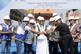Berkat MITA, Krakatau Steel (KRAS) Sukses Ekspor 30 Ribu Ton Baja Gulungan ke Italia