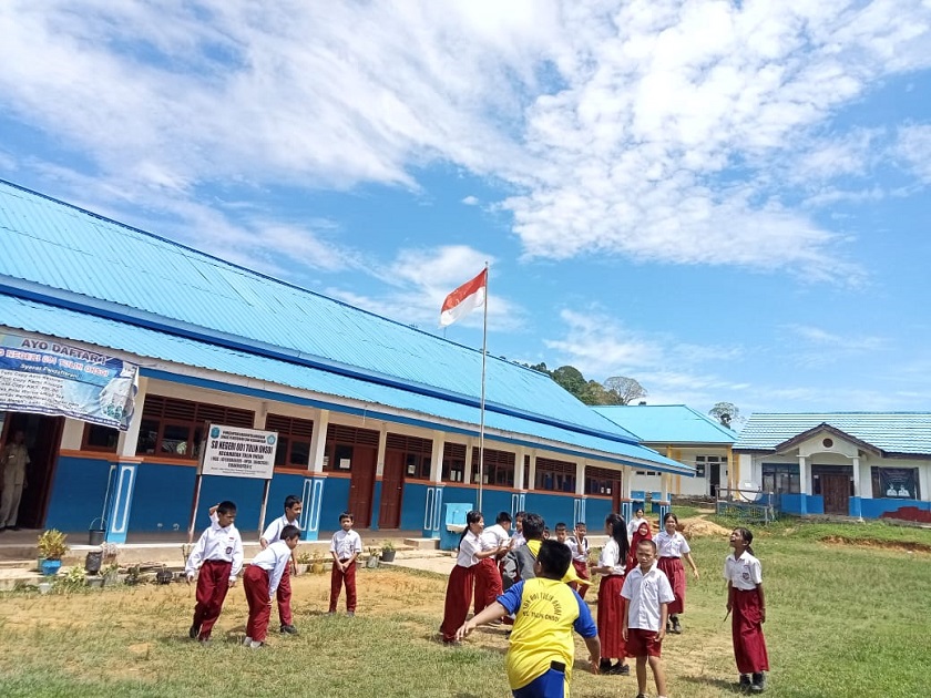 Dorong Pendidikan, BRI Renovasi SDN 001 Tulin Onsoi di Pelosok Nunukan
