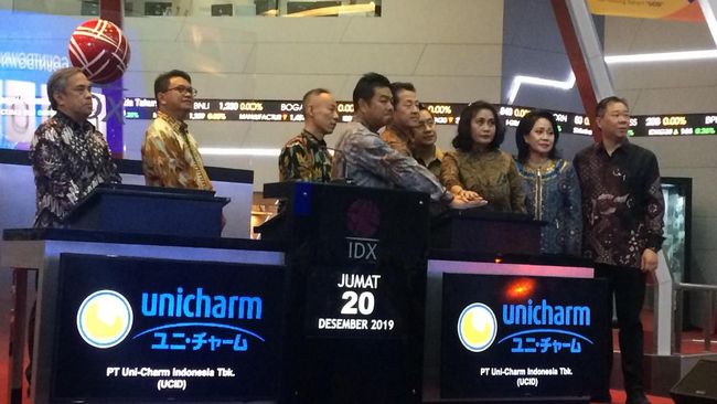 Rombak Manajemen,  Uni-Charm Indonesia (UCID) Guyur Dividen Rp62,72 Miliar