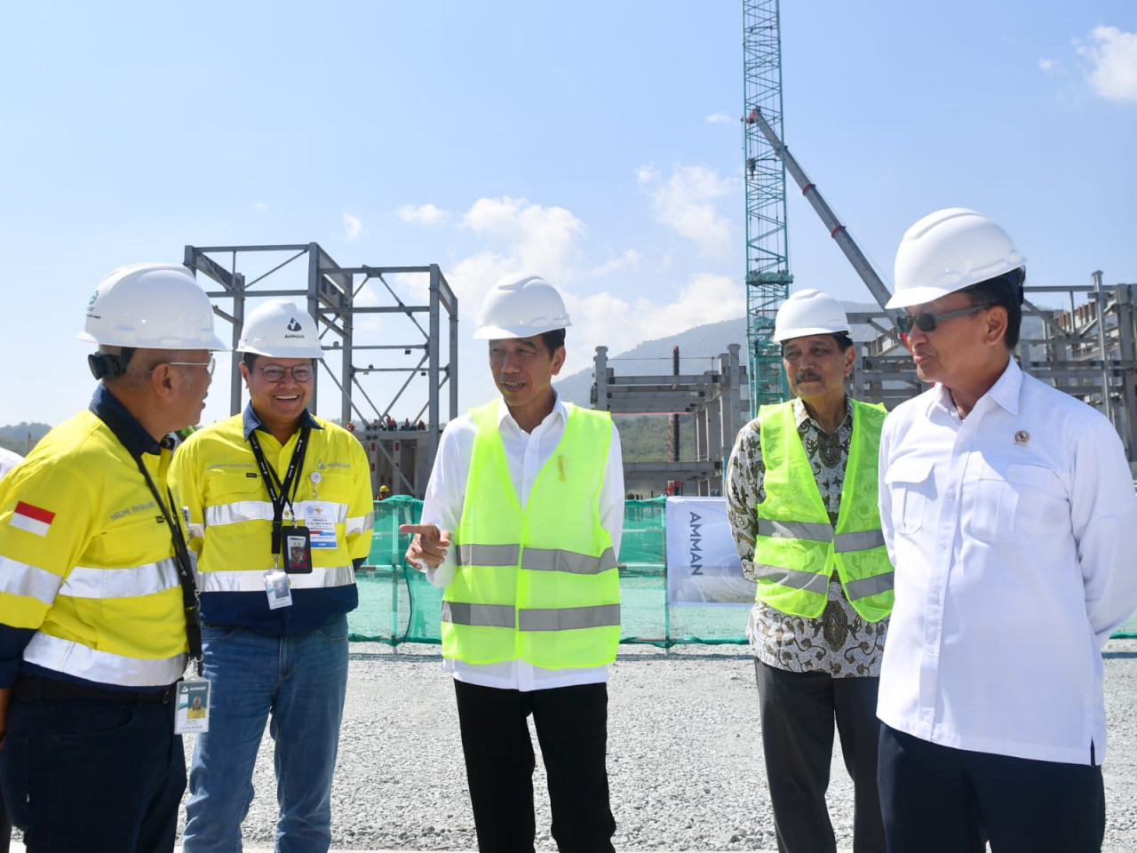 Smelter PT AMNT Ditargetkan Selesai Pertengahan 2024