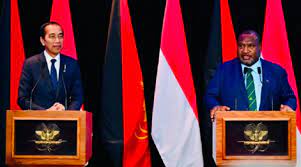 Kerja Sama Indonesia-PNG, Presiden Jokowi Tugaskan Luhut Jadi Ketua Satgas Hilirisasi