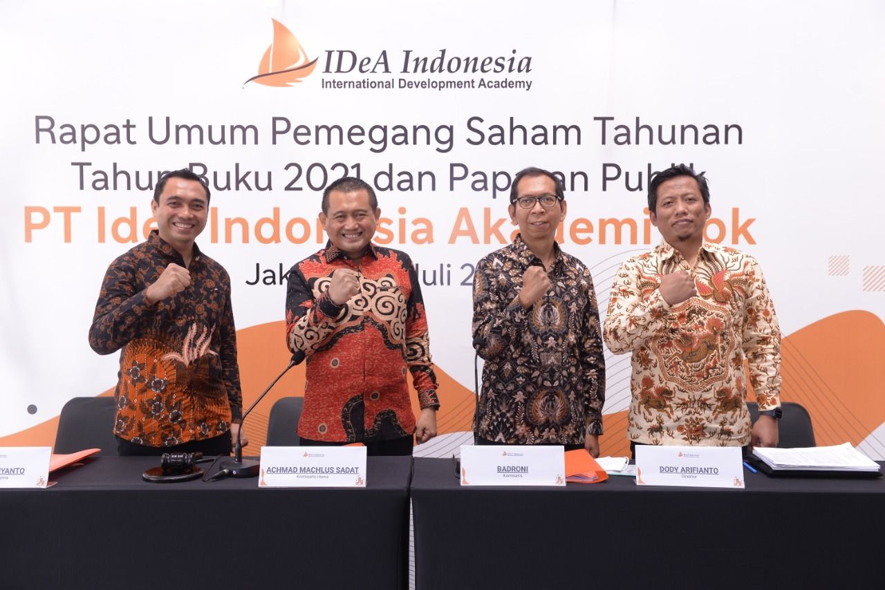 Direktur Utama Idea Indonesia Akademi (IDEA) Ini Kembali Tambah Kepemilikan Saham