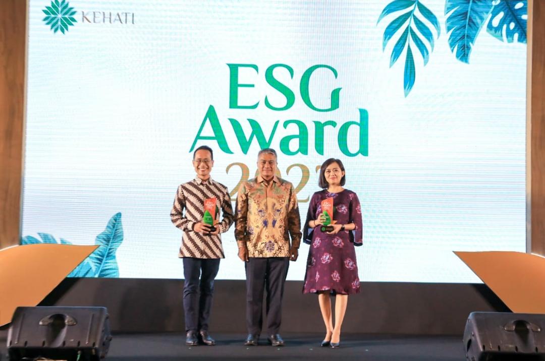 Unggul Terapkan Bisnis Berkelanjutan, BRI (BBRI) Raih ESG Awards 2023 by KEHATI