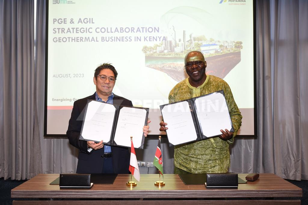 Kembangkan Konsesi Longonot di Kenya, PGEO Berkolaborasi dengan AGIL