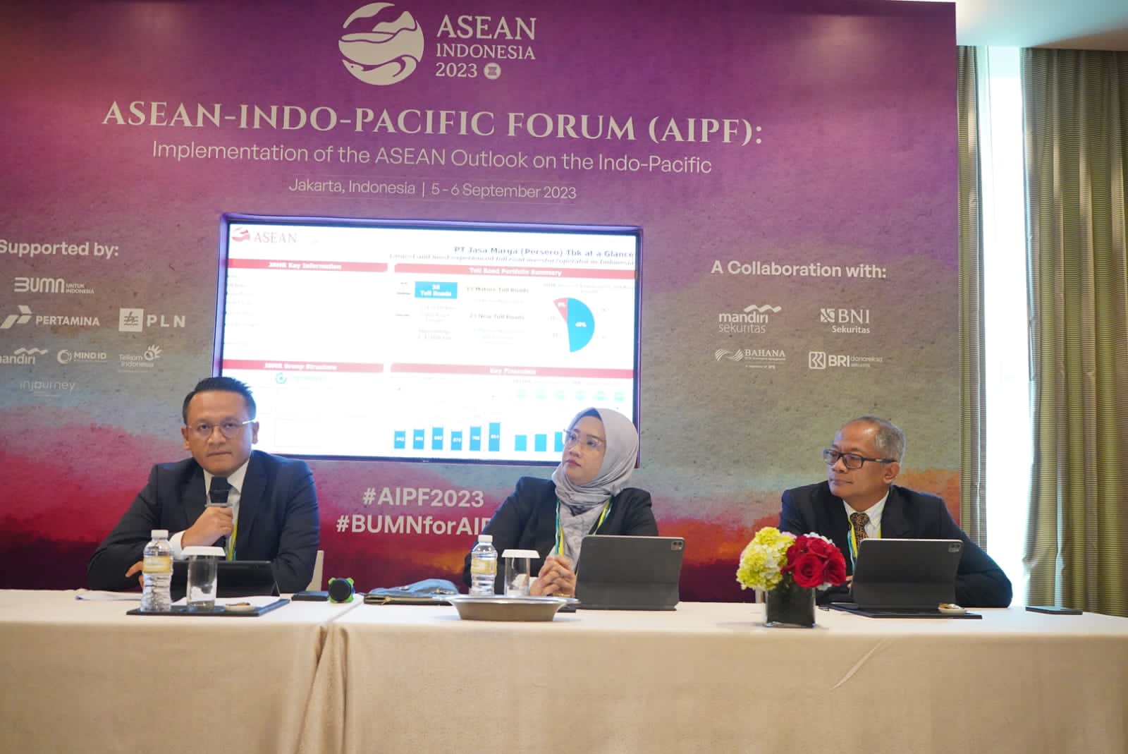 Jasa Marga (JSMR) Tawarkan 4 Jalan Tol pada Investor Strategis di Ajang AIPF 2023