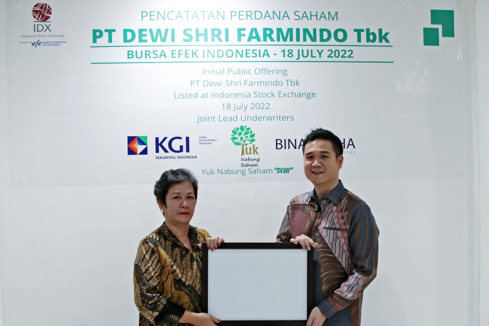 Penjualan dan Laba Dewi Shri Farmindo (DEWI) Kompak Turun di Semester I-2023