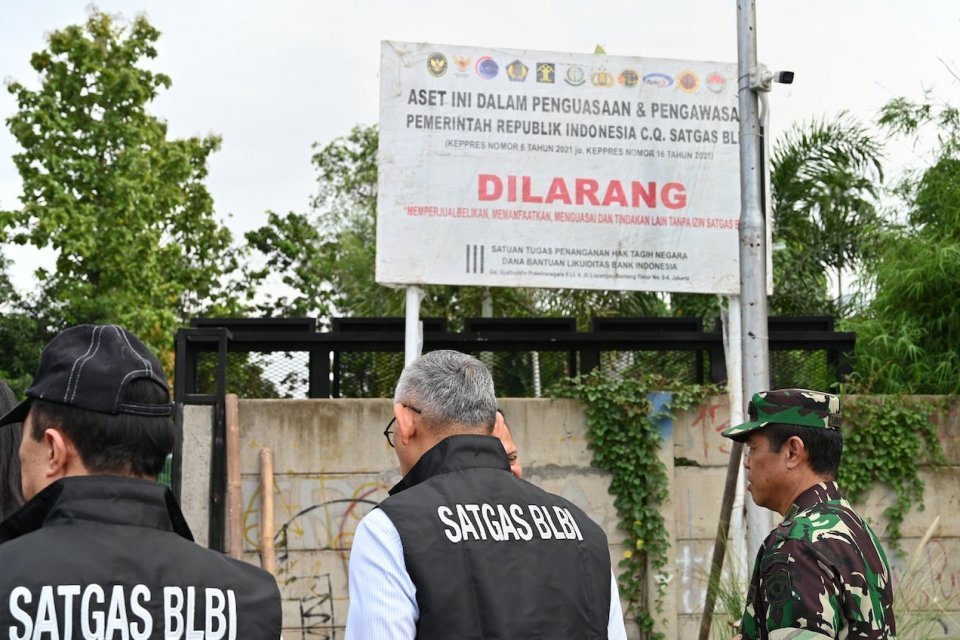 Satgas BLBI Kuasai Aset Tanah Eks BLBI Senilai Rp149 Miliar di Lampung