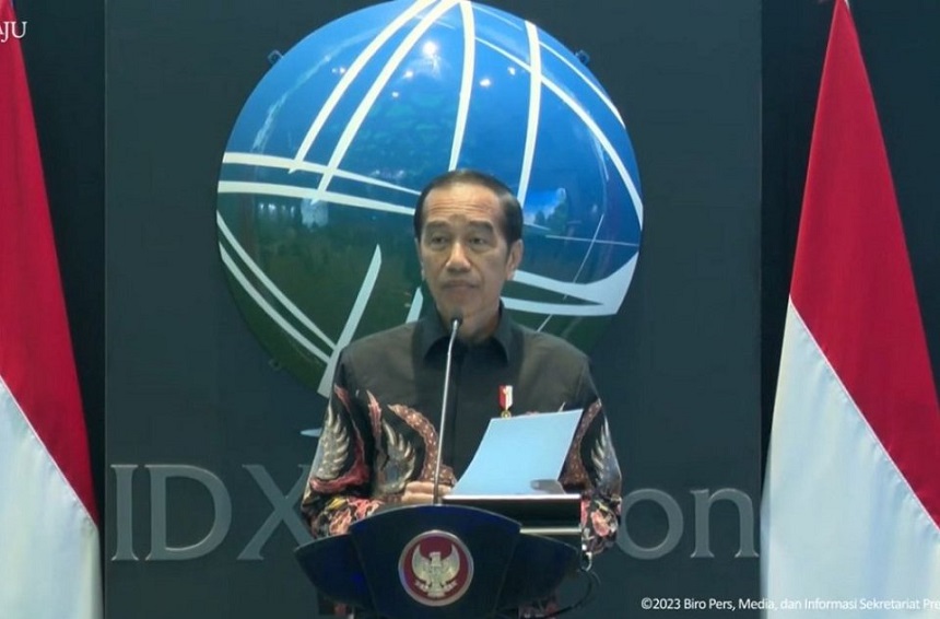 Resmikan Bursa Karbon, Presiden Jokowi: Kontribusi Nyata Indonesia Melawan Perubahan Iklim
