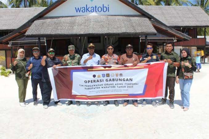 Imigrasi Wakatobi Gelar Patroli Gabungan Awasi TKA
