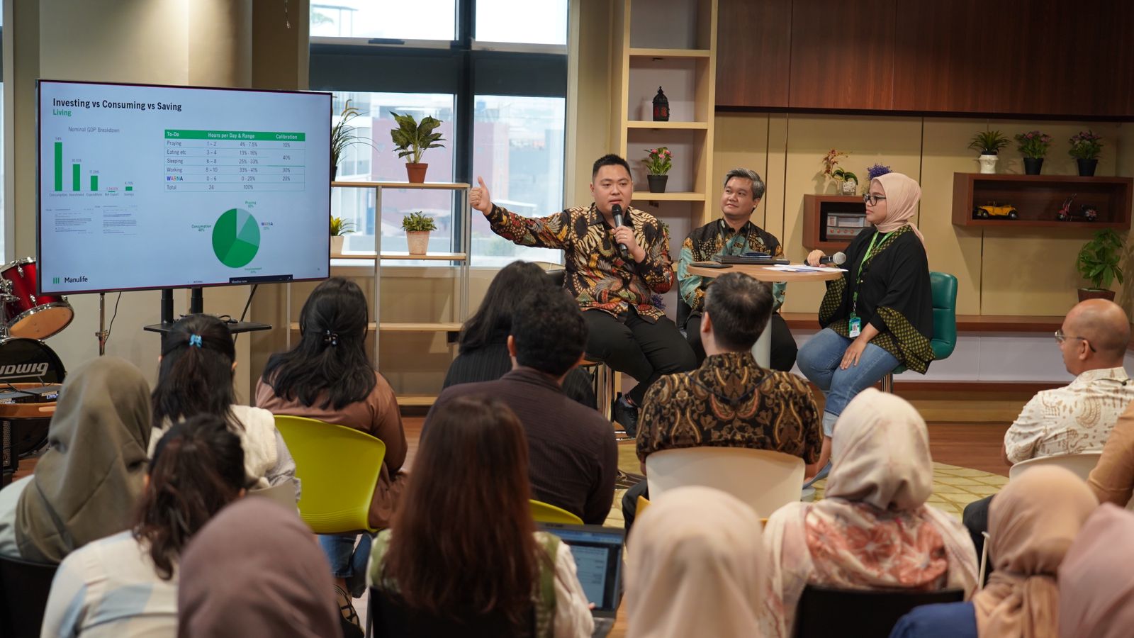 Manulife Indonesia dan Manulife Aset Management Indonesia (MAMI) Lakukan Literasi Keuangan