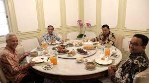 Presiden Makan Siang Bersama Tiga Capres, Anies Baswedan Titip Netralitas dalam Pemilu