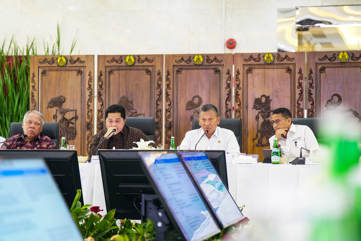 Tujuh Kementerian Kumpul Bahas Progres Pembangunan PSN