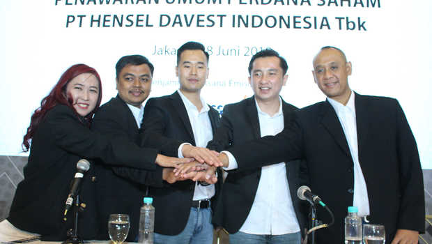Nyender di Gocap, Pengendali Jual 1,65 Persen Saham Hensel Davest Indonesia (HDIT)