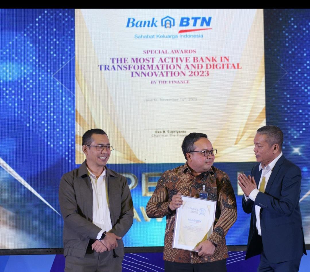 BTN (BBTN) Sabet Dua Penghargaan Financial Institution Awards 202