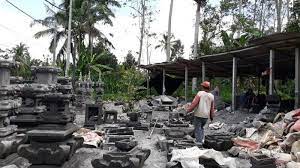 Berkat Program Pemberdayaan BRI, Klaster Perajin Batu Paras Taro Bali Makin Berkembang 