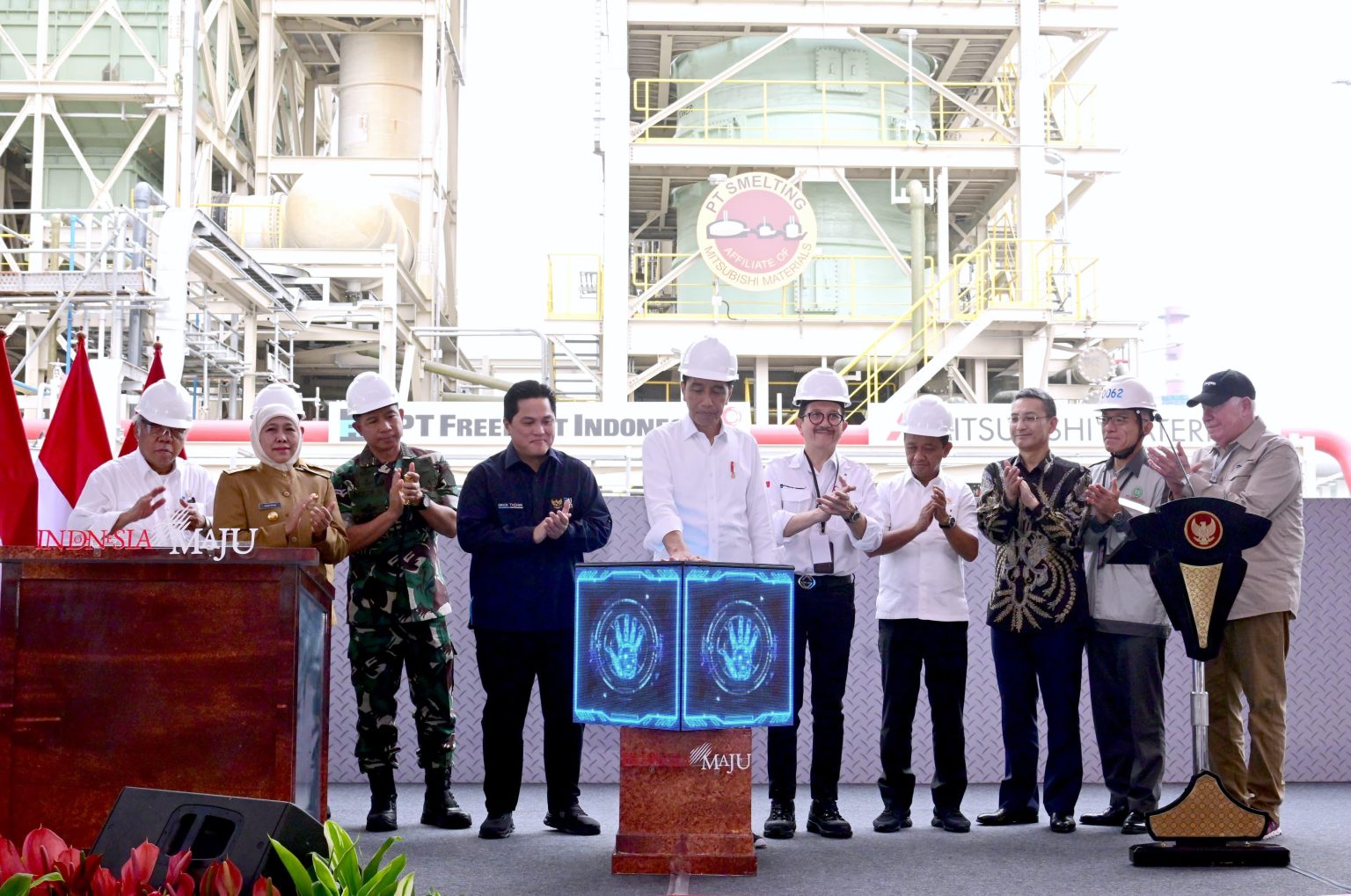 PT Smelting Ekspansi, Presiden Tekankan Nilai Tambah untuk Indonesia