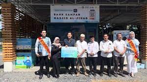 Peduli Lingkungan, Bank Kalsel Bantu Pembangunan Bank Sampah di Masjid Banjarmasin