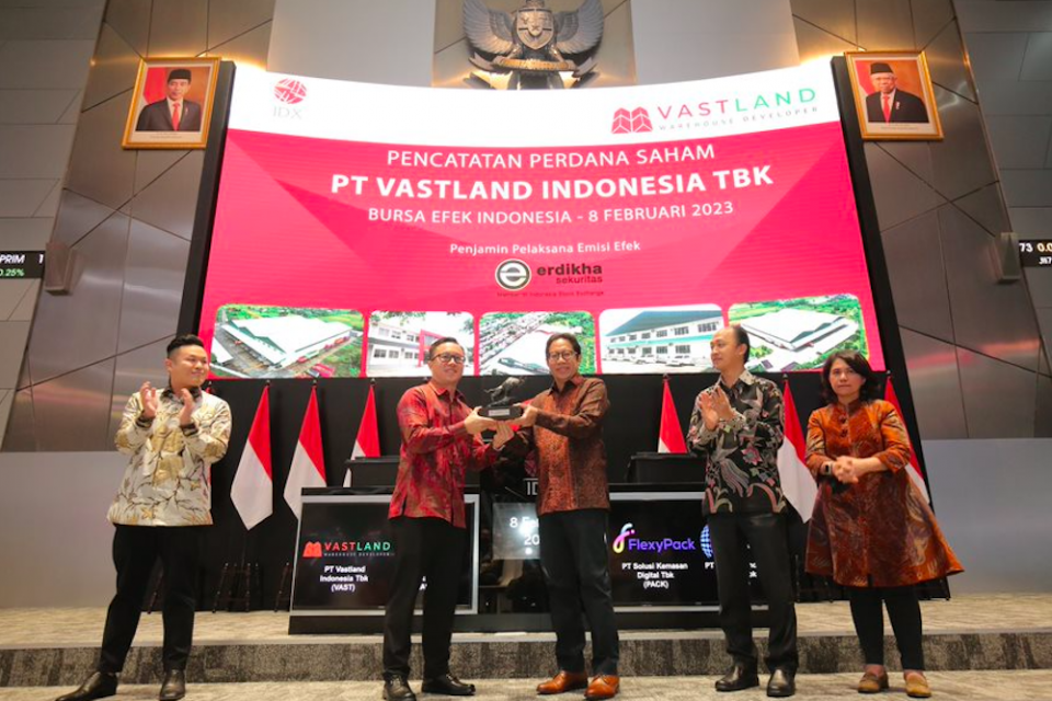 Vastland Indonesia (VAST) Gunakan Dana IPO Beli Aset Tanah dan Bangunan