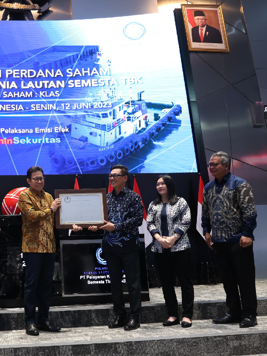 Usai Borong Kapal, Pelayaran Kurnia (KLAS) Depositokan Dana IPO Rp53 Miliar