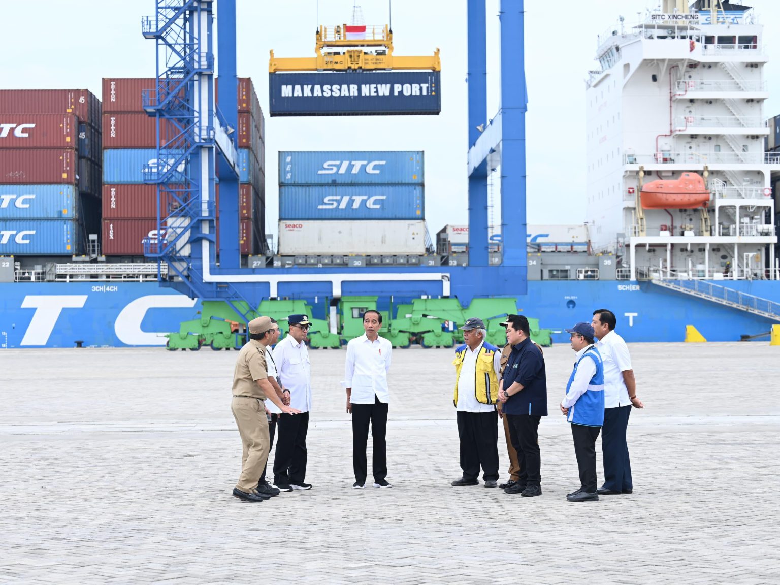 Makassar New Port Siap Jadi Hub Terbesar di Indonesia Timur