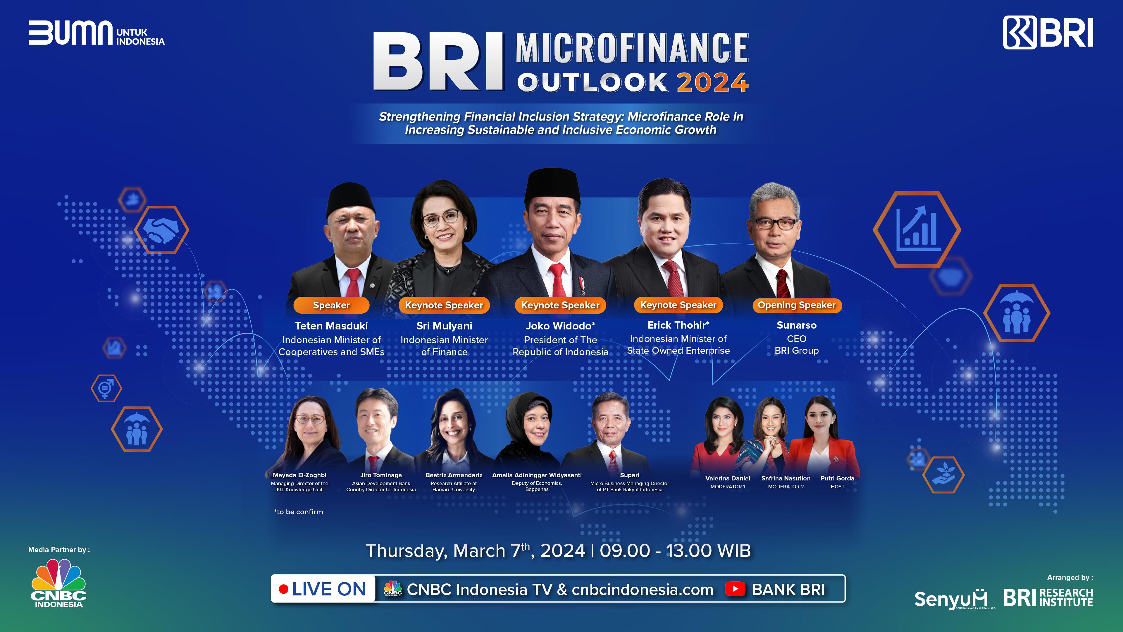 BRI Microfinance Outlook 2024 Perkuat Inklusi Keuangan
