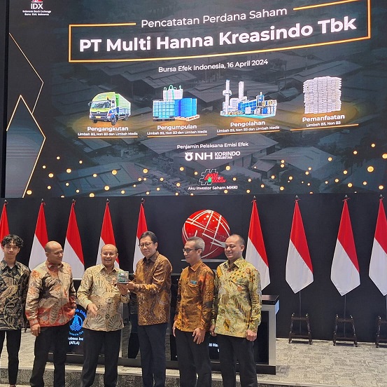 Multi Hanna Kreasindo (MHKI) Resmi Listing di Papan Pengenbangan BEI