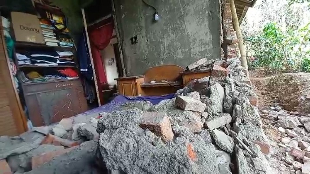 Tanggap Darurat Gempa Magnitudo 6,2 di Garut, 267 Rumah Warga Rusak