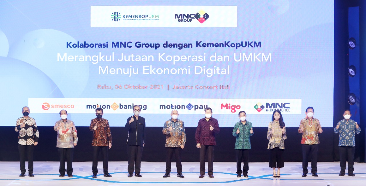 Dongkrak Koperasi - UMKM Go Digital, KemenkopUKM Resmi Gandeng MNC Group (BHIT)